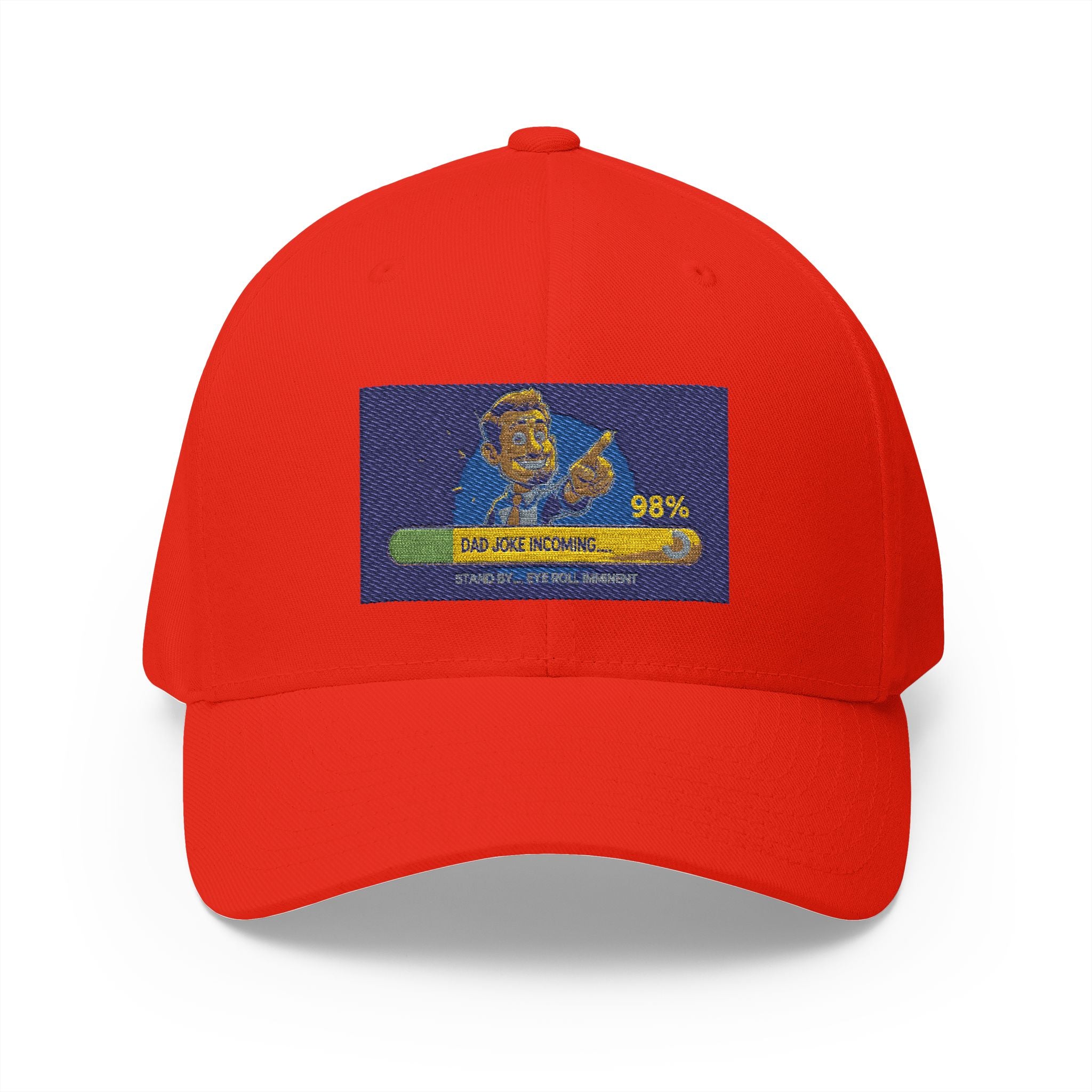 Embroidered Closed-Back Structured Cap - Trendy Apparel for Everyday Wear, Gifts for Him, Casual Style, Summer Accessory, Unique Design